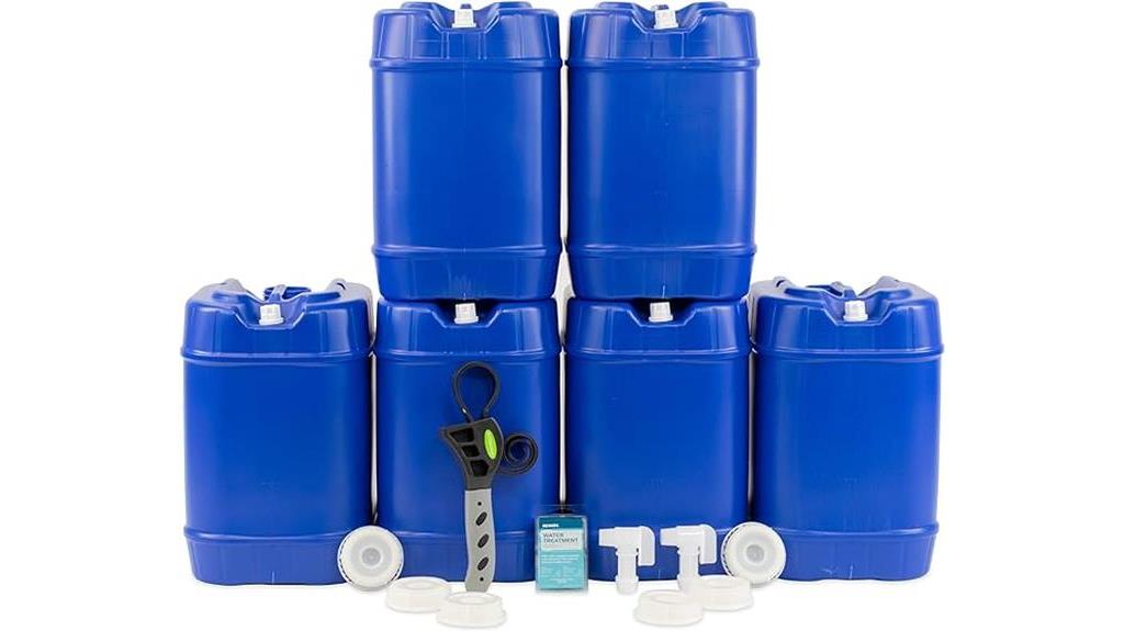 emergency water storage solution