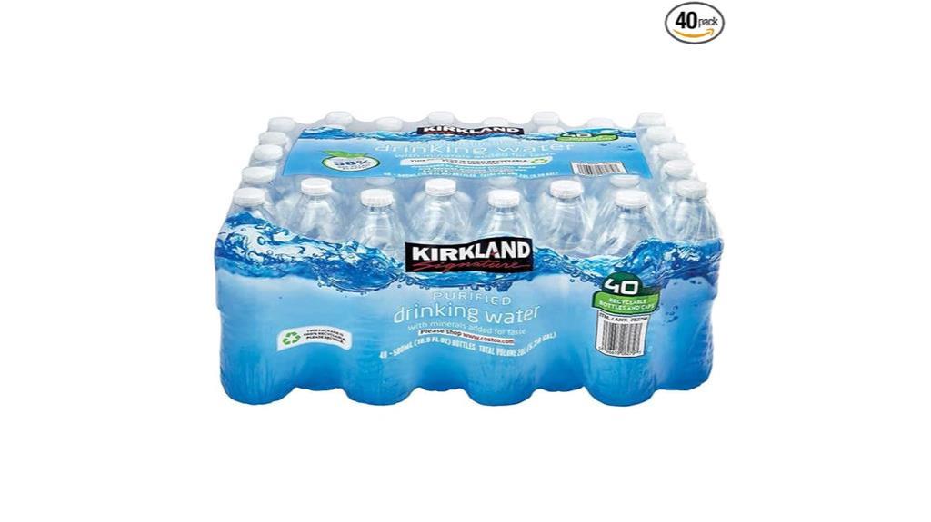 high quality purified water brand