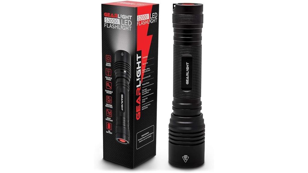 bright durable versatile flashlight