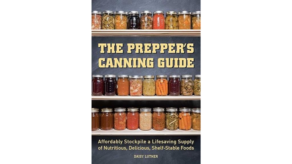 canning guide for preppers