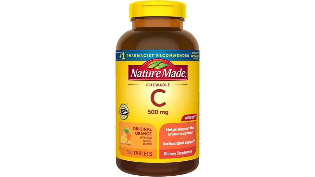 chewable vitamin c supplement