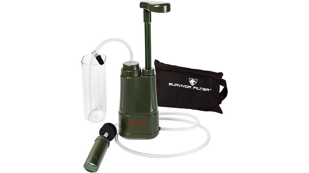 hand pump water filter