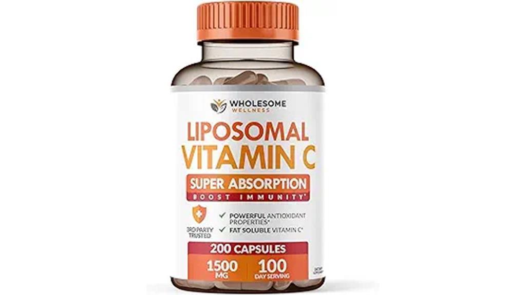 liposomal vitamin c capsules