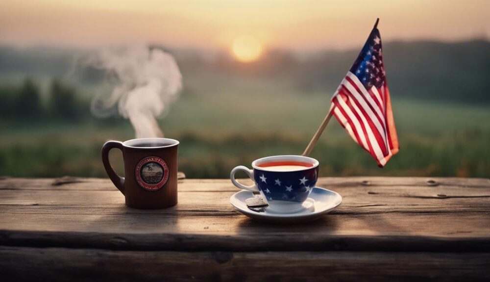 patriotic brew for warriors