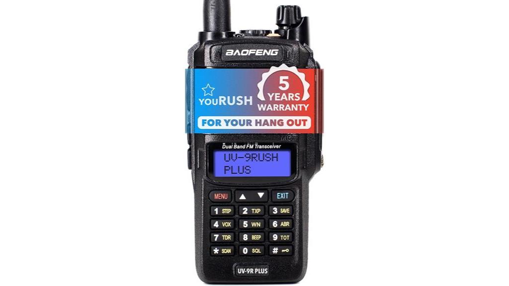 waterproof handheld radio model