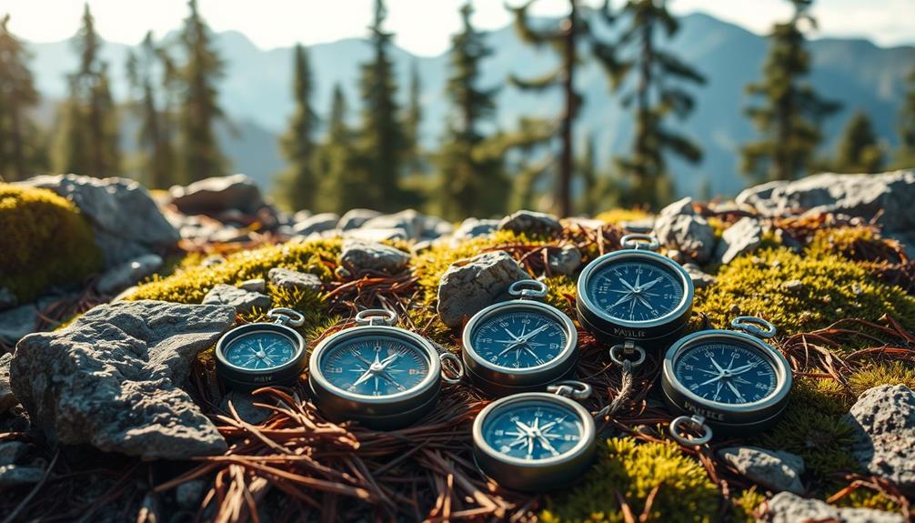 compasses for adventurous survival