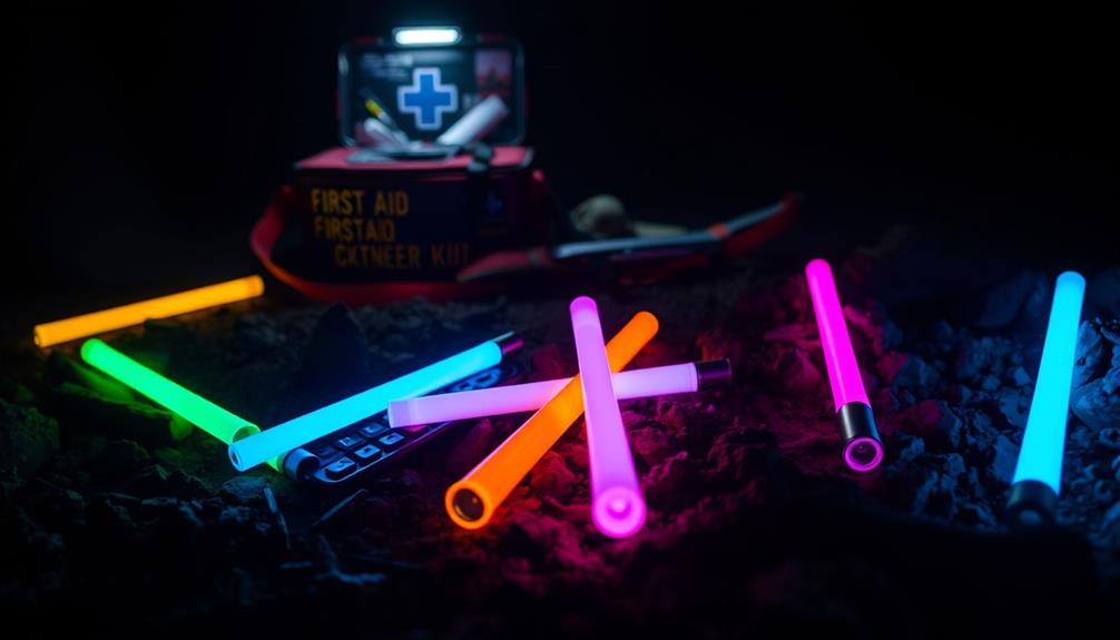 emergency essential glow sticks