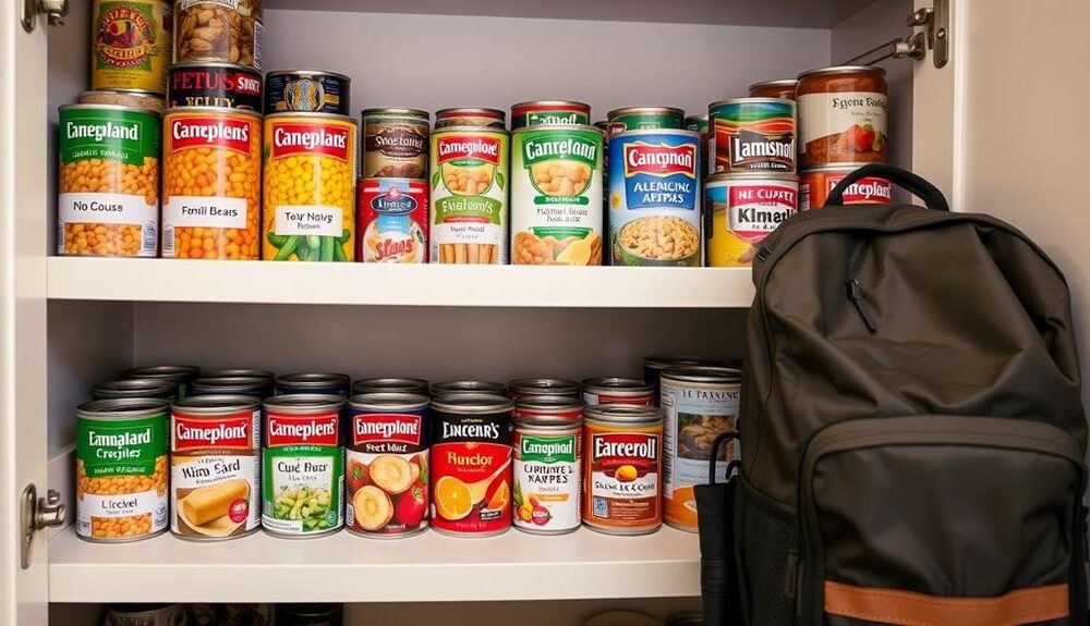 emergency preparedness canned foods