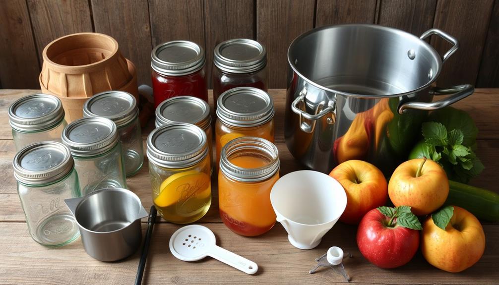 essential canning equipment list