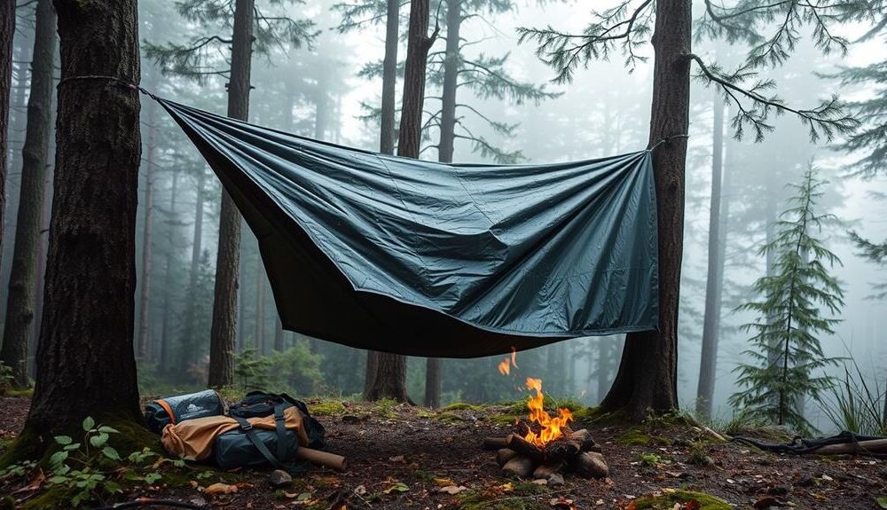 essential emergency survival tarp