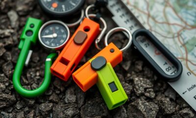 outdoor safety emergency whistles