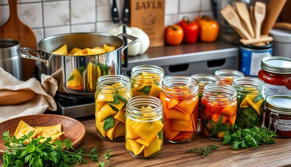 ravioli canning for emergencies