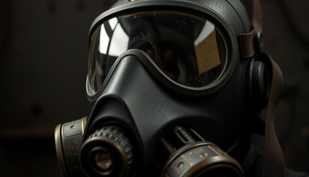 revealing m50 gas mask