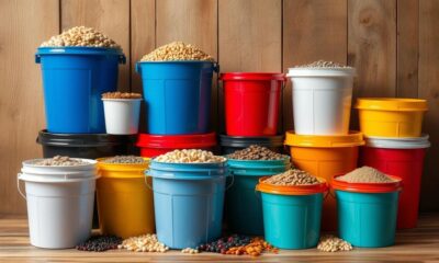 secure food storage buckets