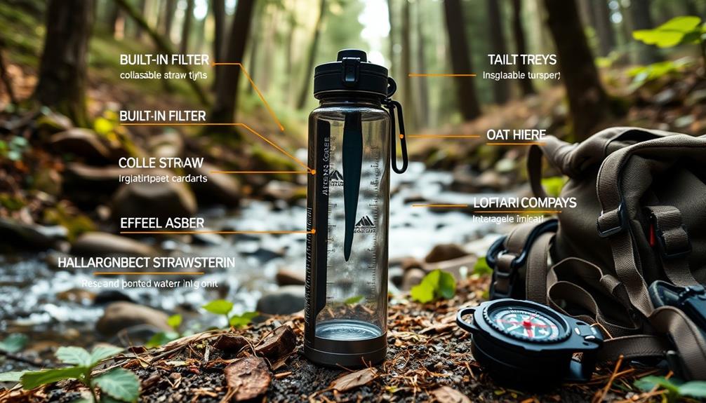 survival bottles multifunctional applications