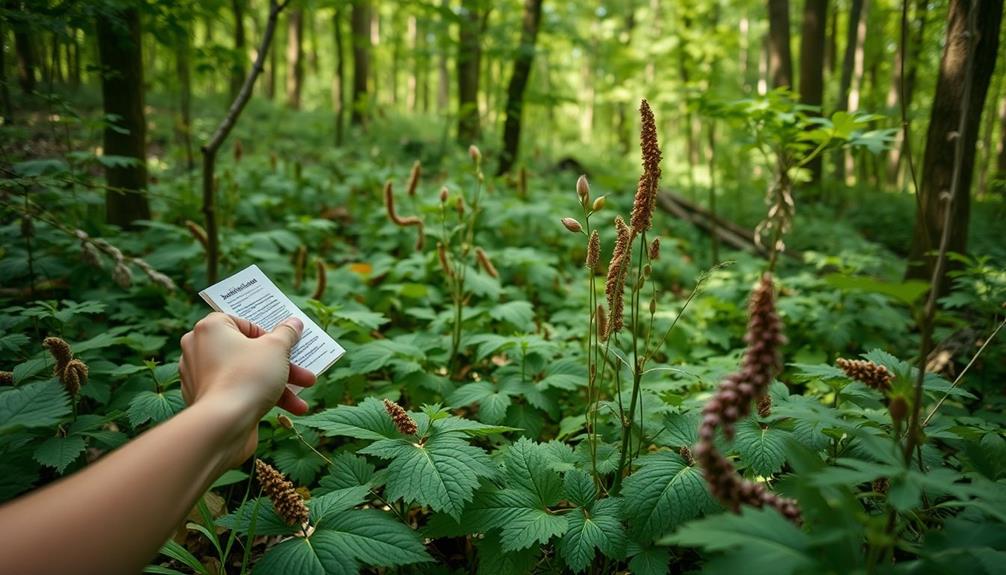 sustainable foraging practices encouraged