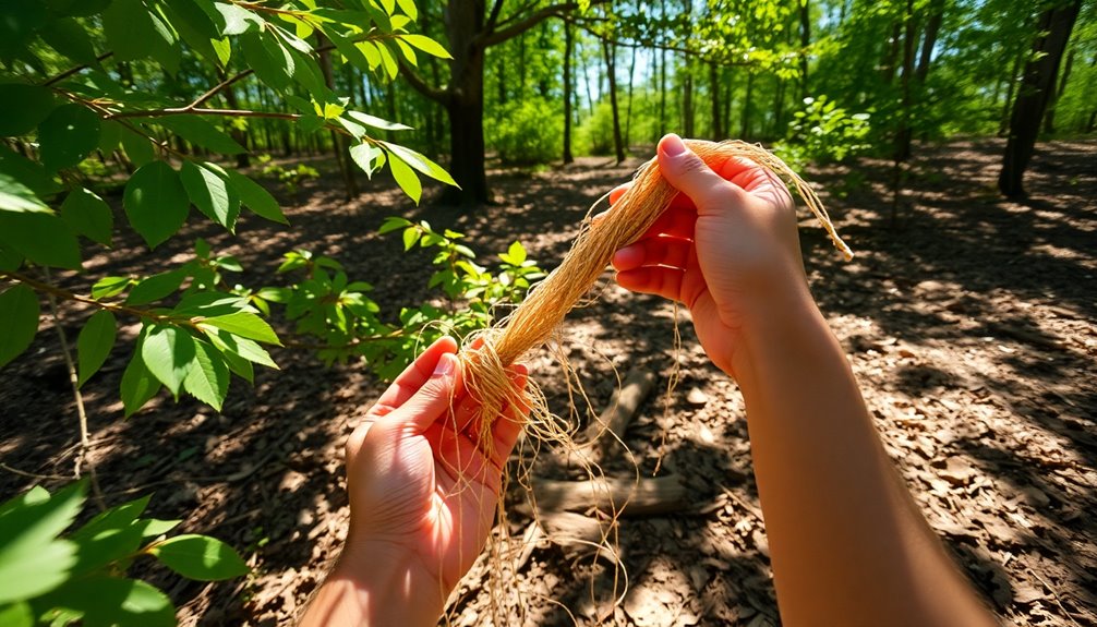 crafting strong twine and ropes