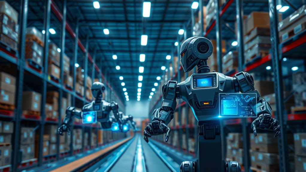 5g enabled warehouse automation