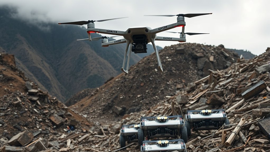 autonomous robots in crisis