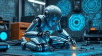 autonomous self healing robots