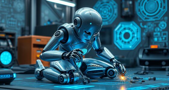autonomous self healing robots