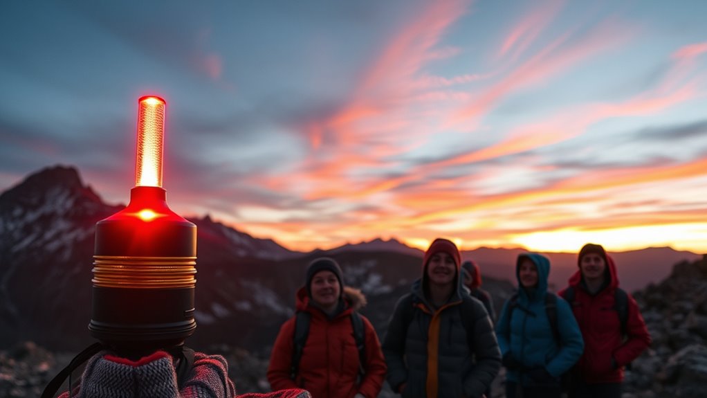 beacon signals rescue hikers