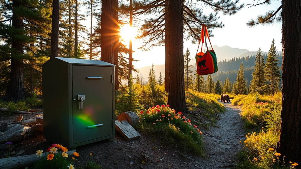 bear safety while camping