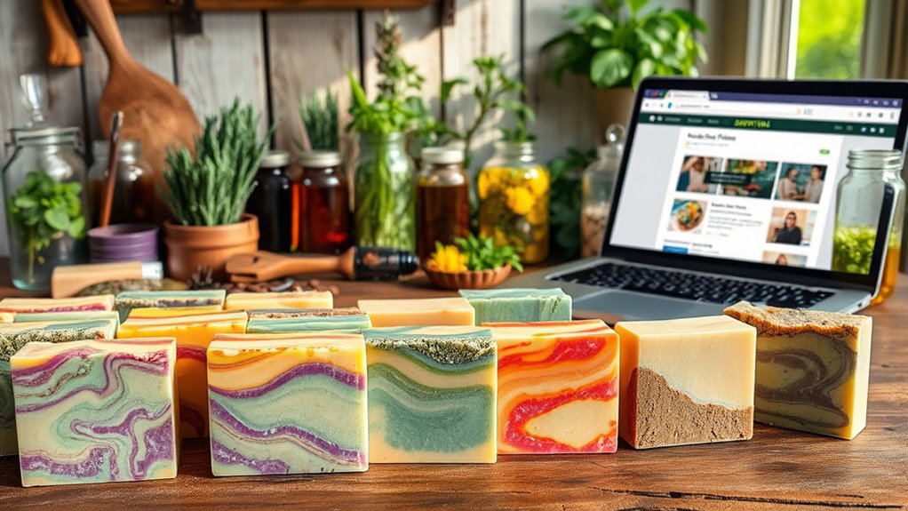 connecting with soap makers