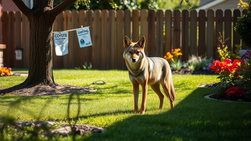 coyote behavior reporting procedures