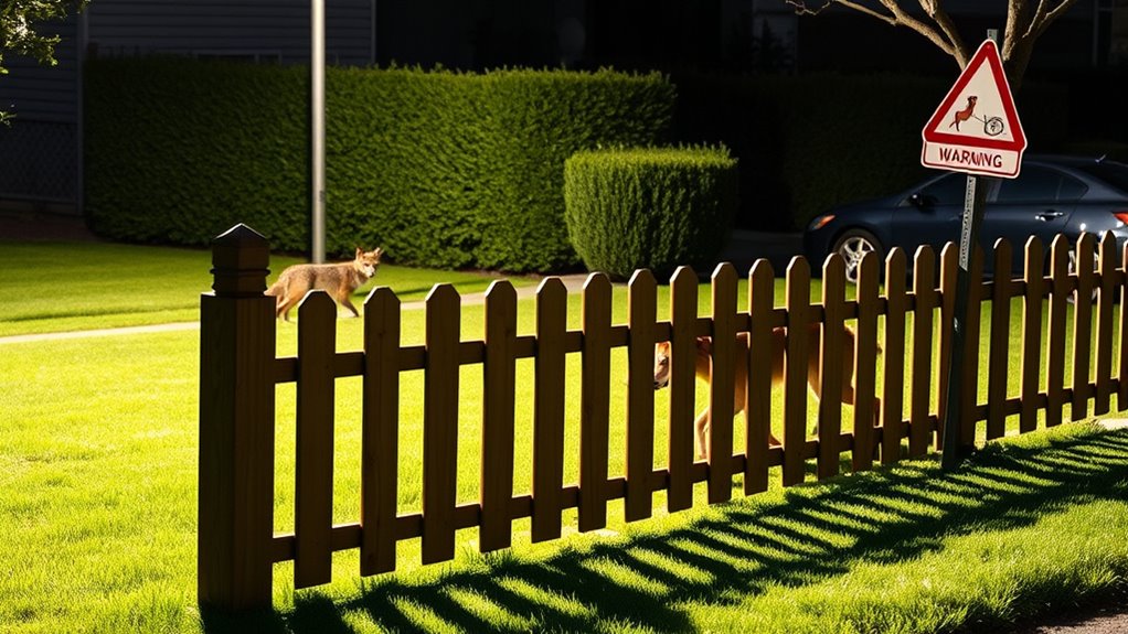 coyote safety in suburbs
