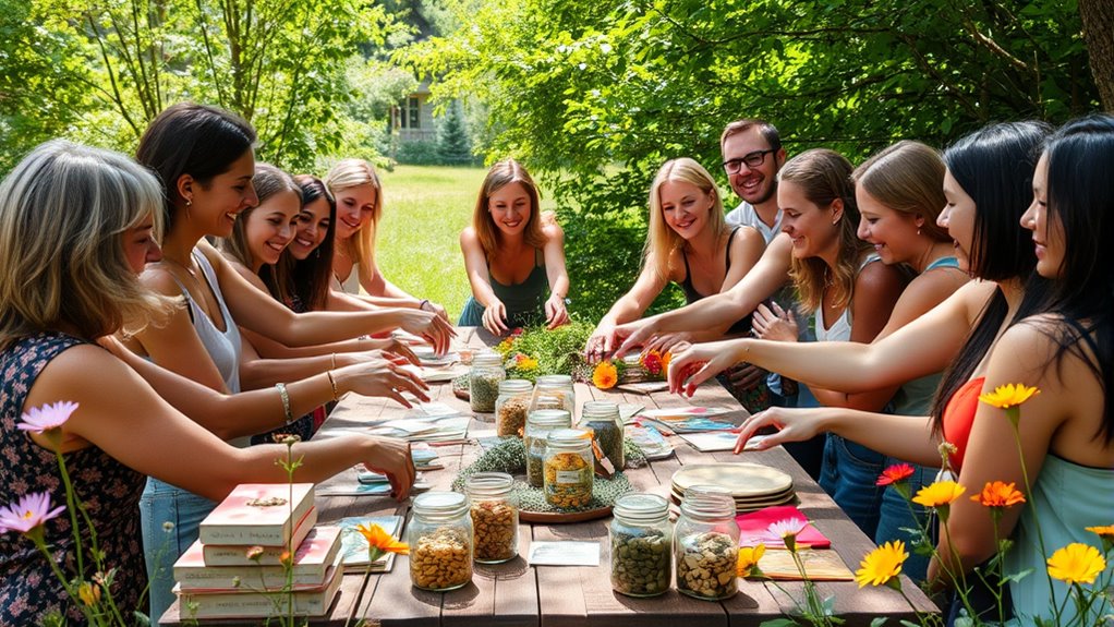 cultivating connections through sharing