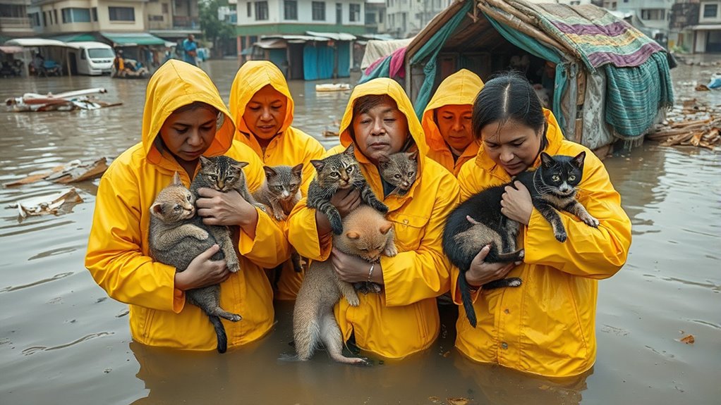 disasters affect stray animals
