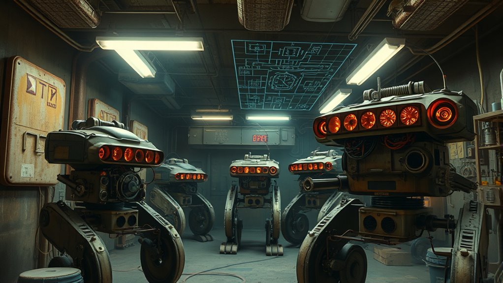 early robotic combat innovations