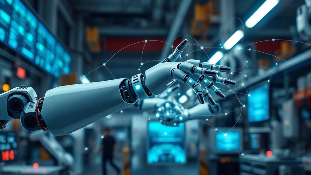enhanced robot communication networks