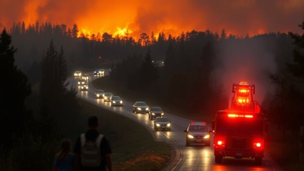evacuation plans for wildfires