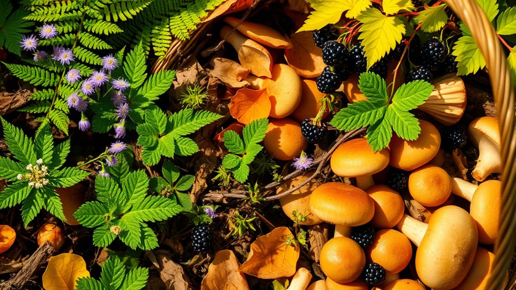 foraged foods seasonal guide
