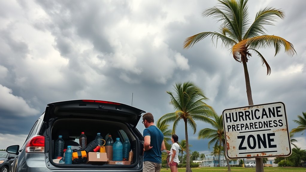 hurricane preparedness alerts issued