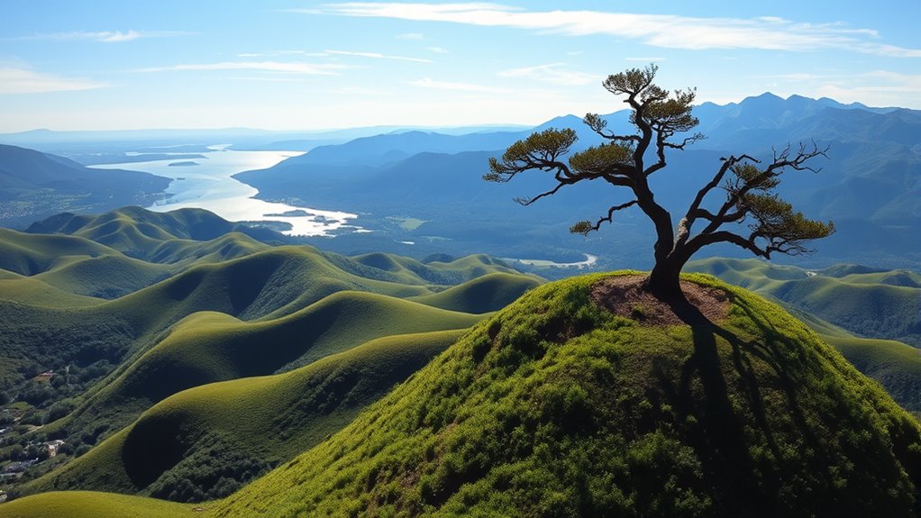 landscape features for navigation