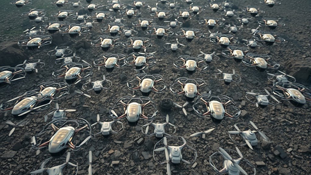 miniature resilient sensor equipped robots
