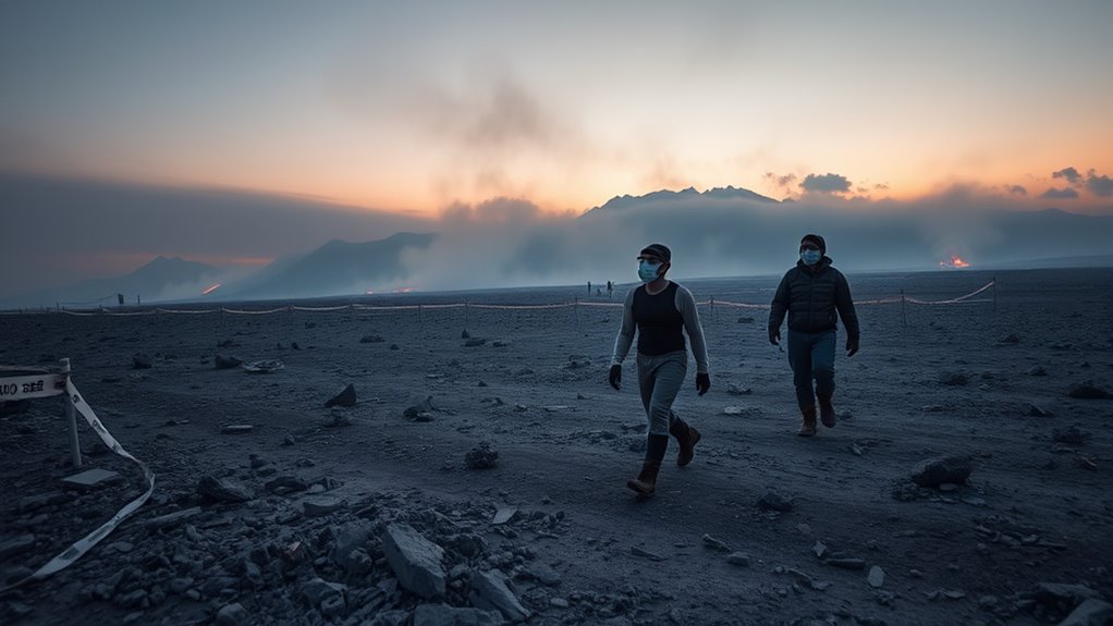 post eruption safety protocols