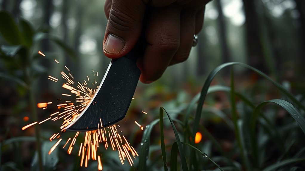 reliable wet fire starting method