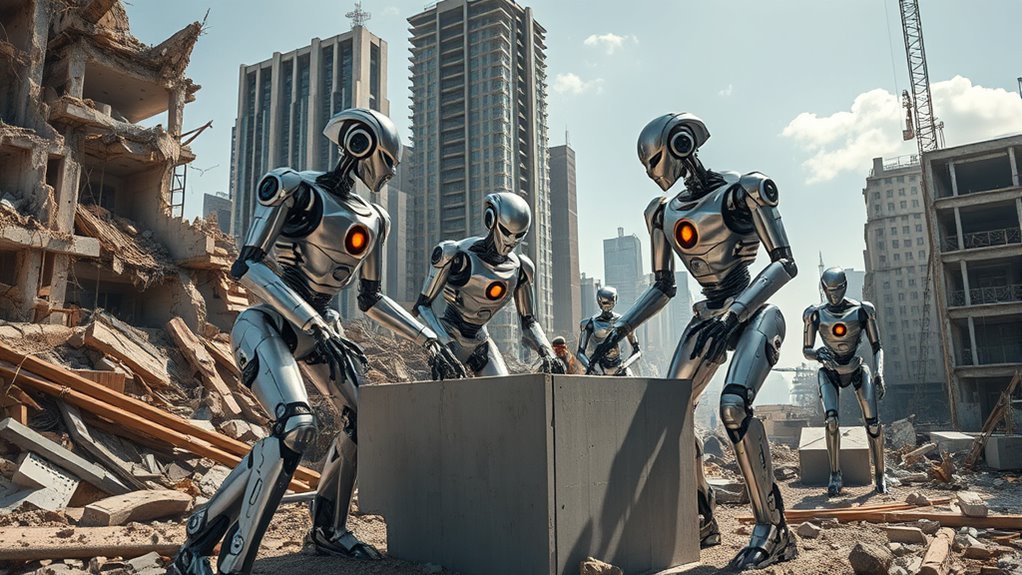 robots assist in reconstruction