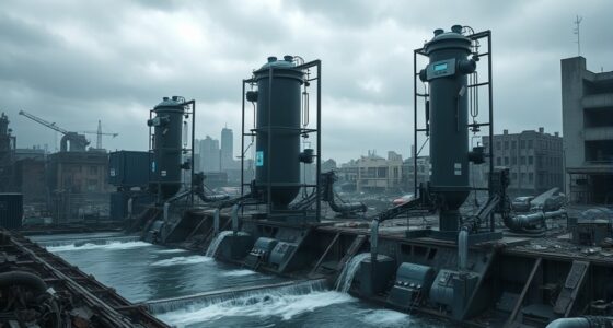 robots clean post apocalyptic water
