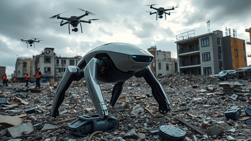 robots enhance crisis management