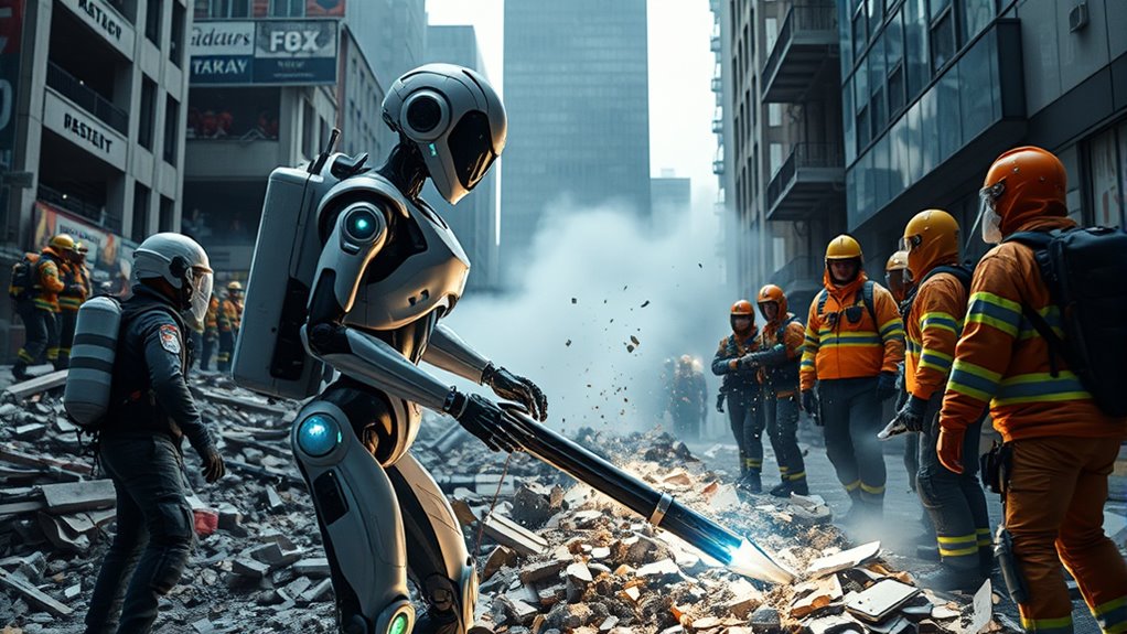 robots enhance disaster response