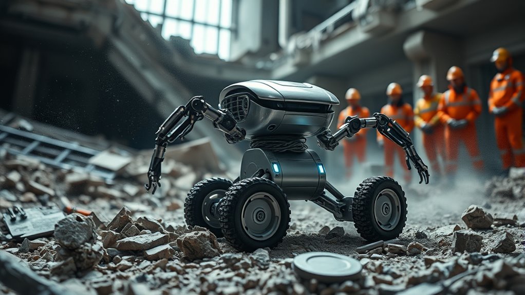 robots enhance disaster response