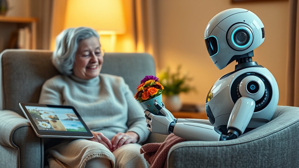 robots enhance elder wellbeing