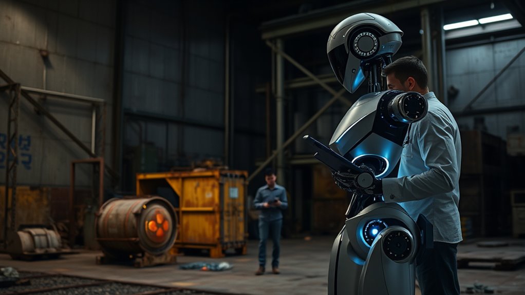 robots enhance radiation safety