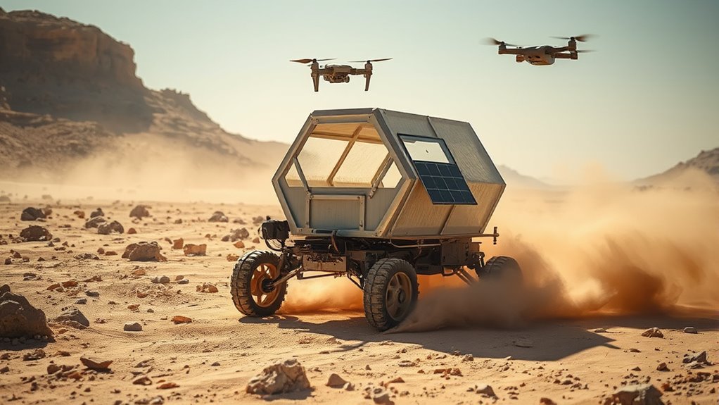 robots for extreme shelter