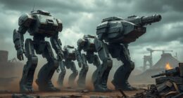 robots in apocalyptic battles